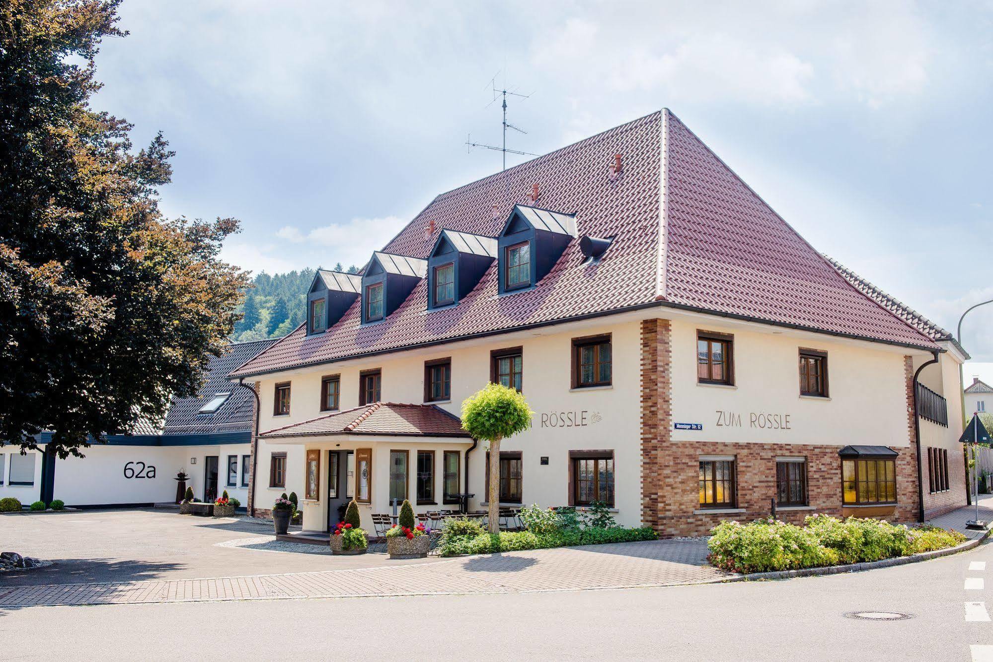 Hotel Gasthof Zum Rossle Altenstadt  Exterior foto