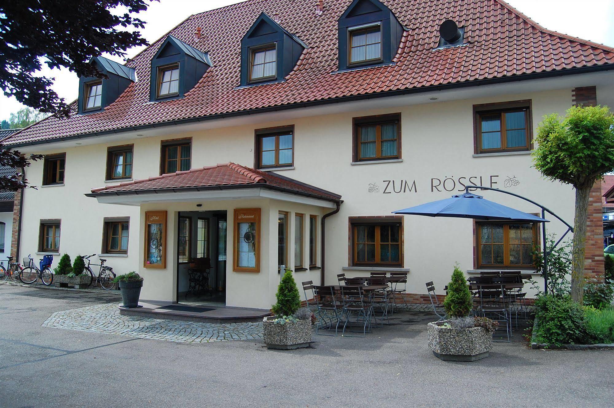 Hotel Gasthof Zum Rossle Altenstadt  Exterior foto